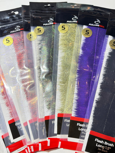 Tying Salt Patterns with Fulling Mill "Leggy Shrimp Brushes"