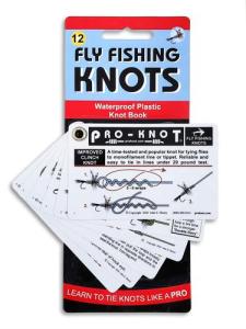 Waterproof Plastic Knot Book - Fly Fishing Knots