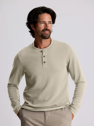 Free Fly Men’s Waffle Long Sleeve Henley @ 40% OFF