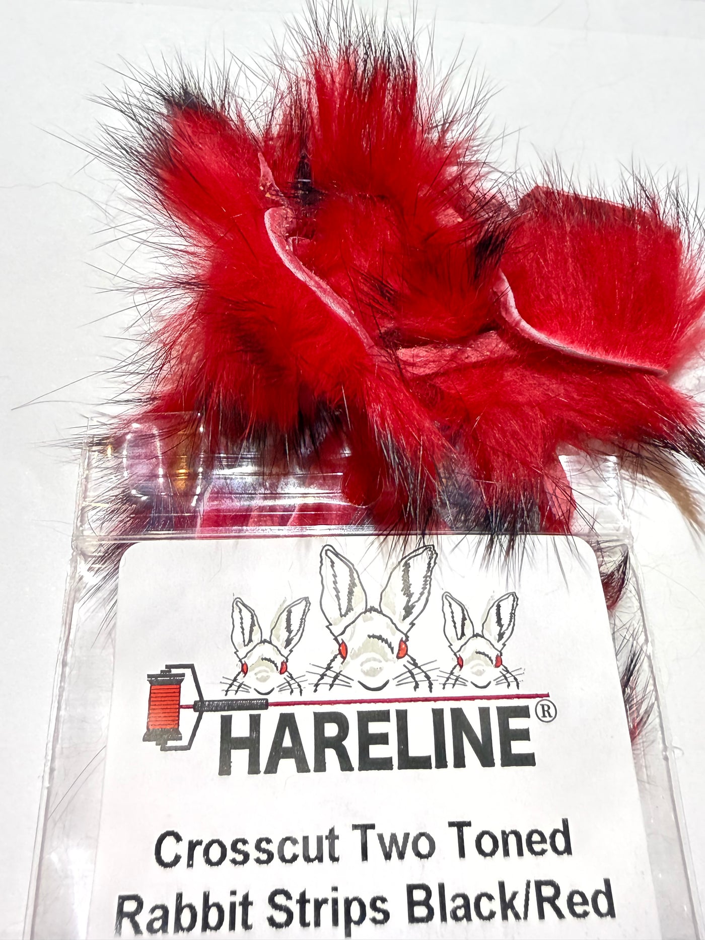 Hareline Crosscut Two Tone Rabbit Strips