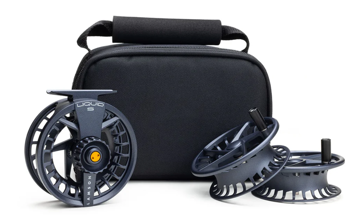 LIQUID S 3-PACK FLY FISHING REEL & SPOOLS -5+