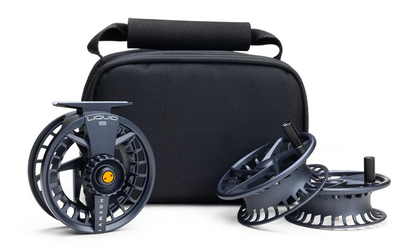 LIQUID S 3-PACK FLY FISHING REEL & SPOOLS -5+