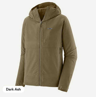 Patagonia Men's R1 TechFace Fitz Roy Trout Hoody On Sale 40% OFF!