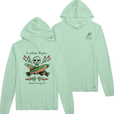 League Sundial UPF 50 Sun Hoody - Jacob Lutz "Till Death II” Art