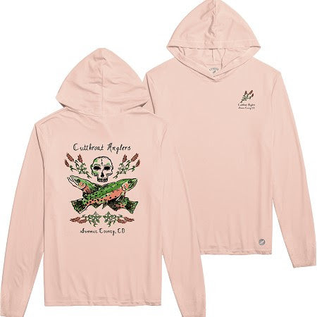 League Sundial UPF 50 Sun Hoody - Jacob Lutz "Till Death II” Art