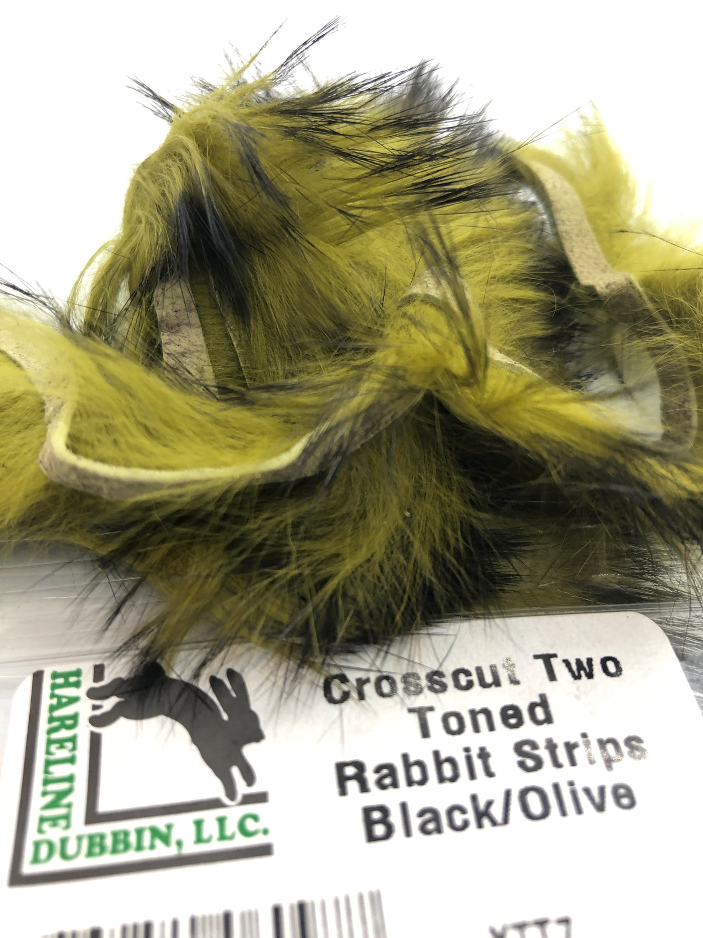 Hareline Crosscut Two Tone Rabbit Strips