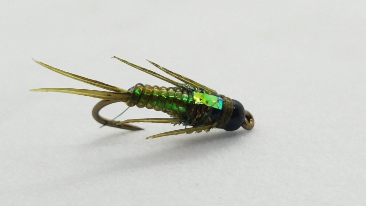 Schmidt’s Caddis BWO Olive Tungsten Black Bead