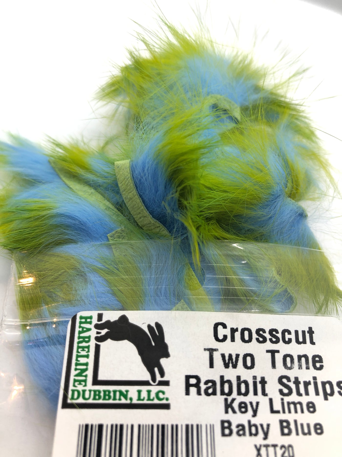 Hareline Crosscut Two Tone Rabbit Strips