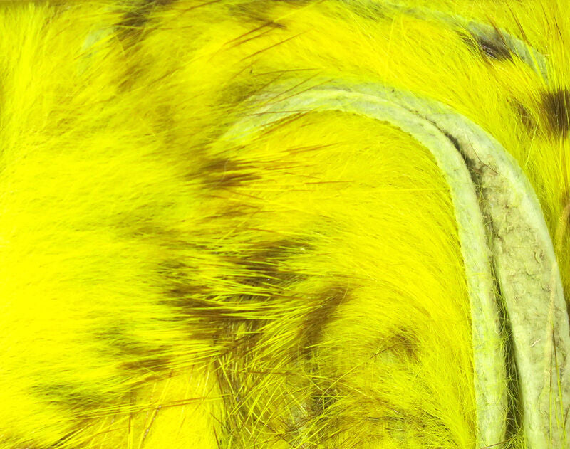 Hareline Brown Barred Rabbit Strips