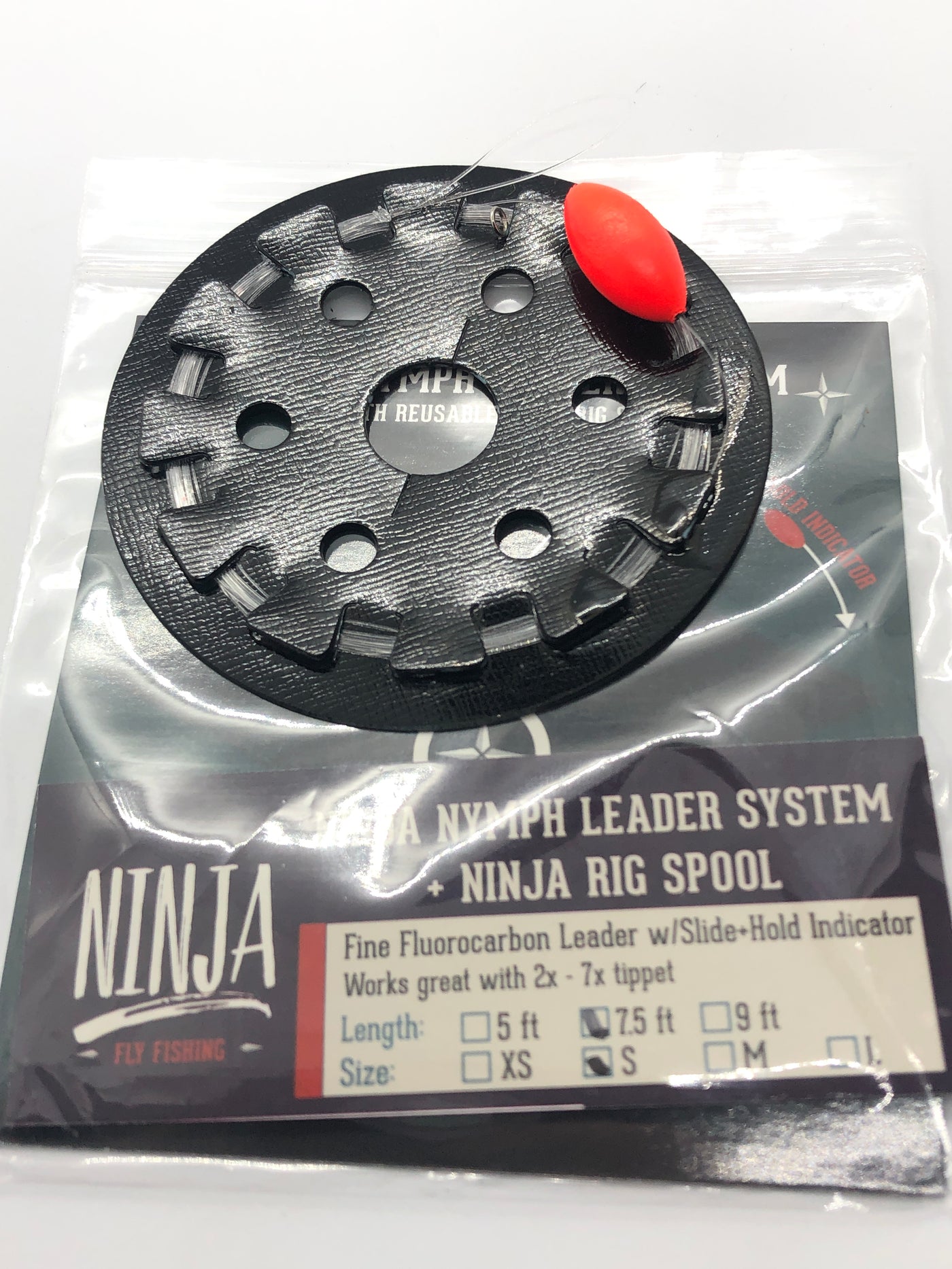 Ninja Nymph Leader System With Rigging Spool