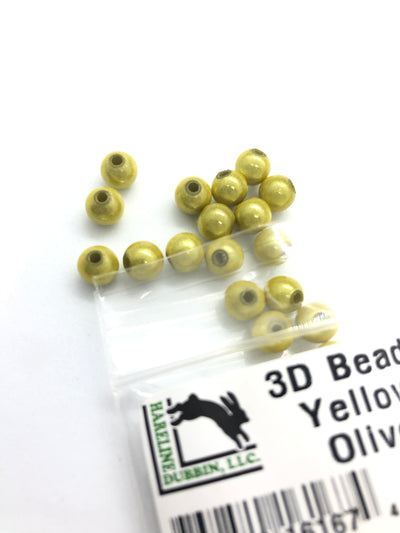 Hareline 3D Beads