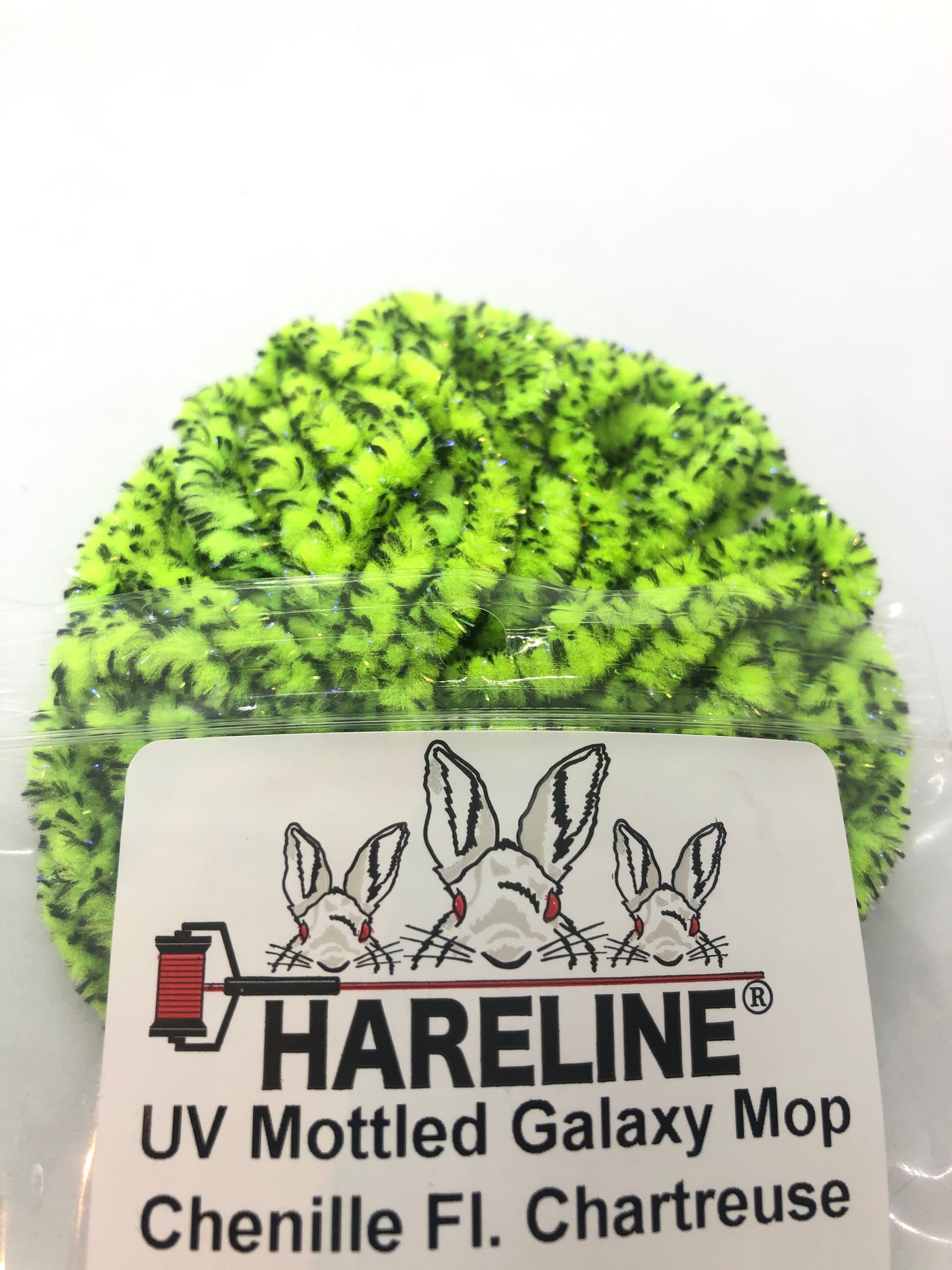 Hareline Dubbin UV Mottled Galaxy Mop Chenille