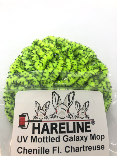 Hareline Dubbin UV Mottled Galaxy Mop Chenille