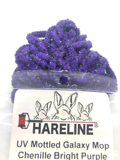 Hareline Dubbin UV Mottled Galaxy Mop Chenille