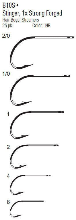 Gamakatsu B10S Stinger Hook