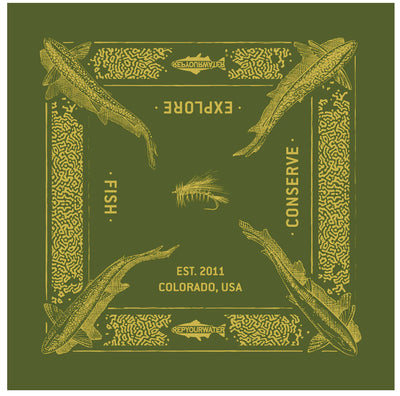 Rep Your Water Fishy Bandana