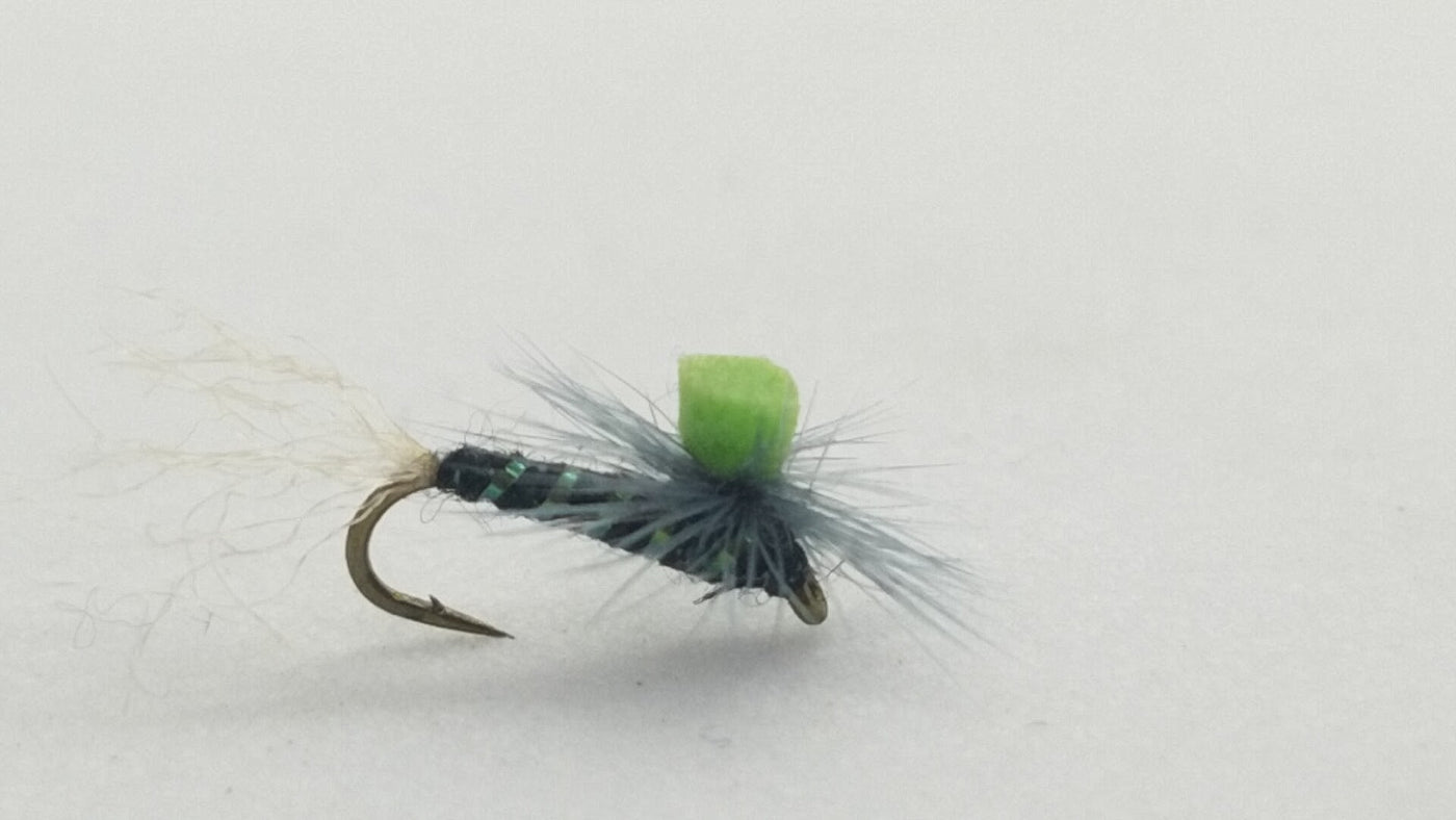 Winter Baetis Emerger Black/Chartreuse