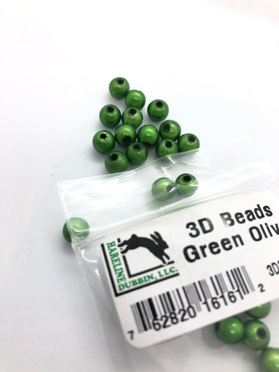 Hareline 3D Beads