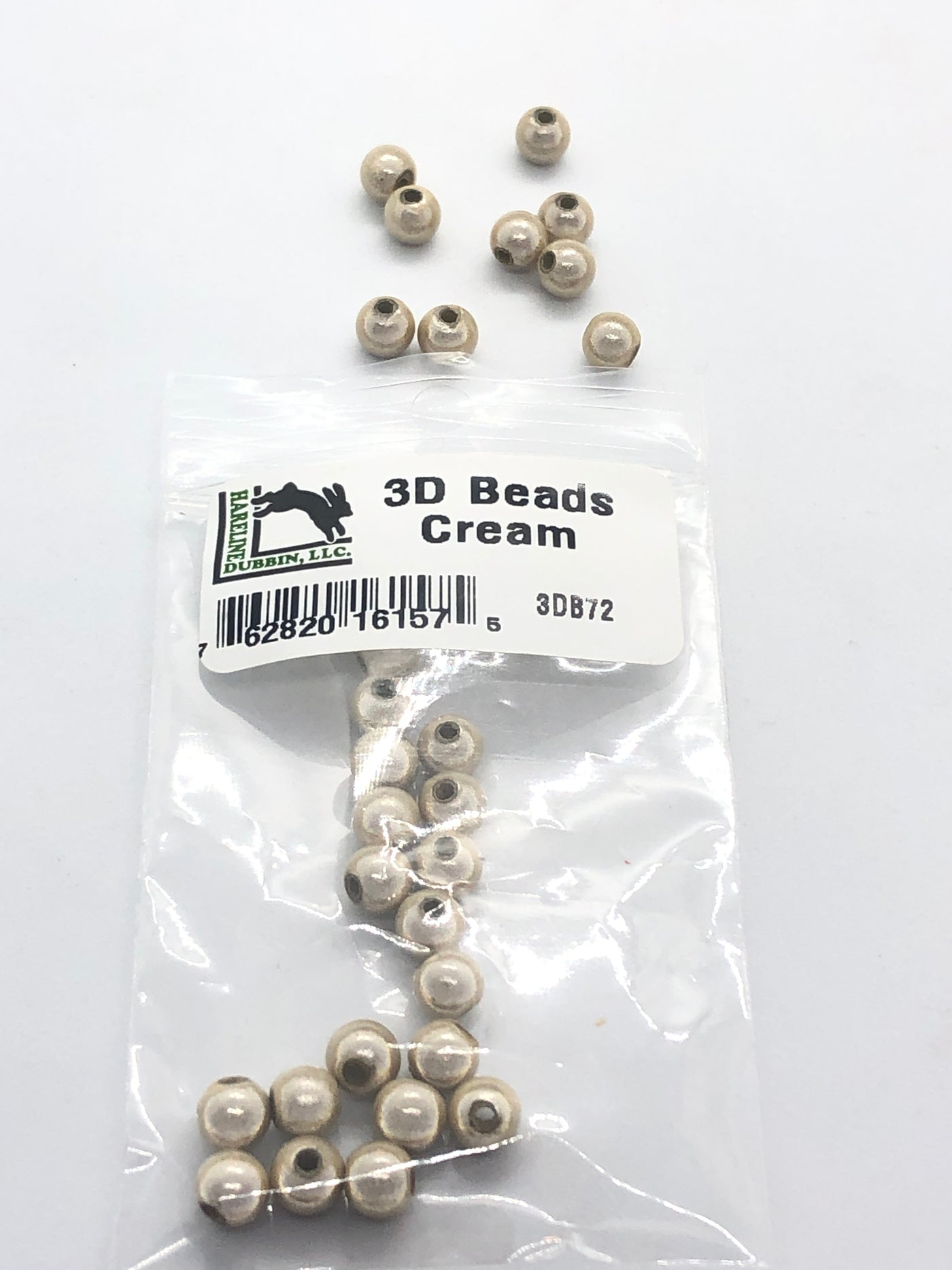 Hareline 3D Beads