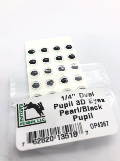 Hareline 3D Adhesive Eyes