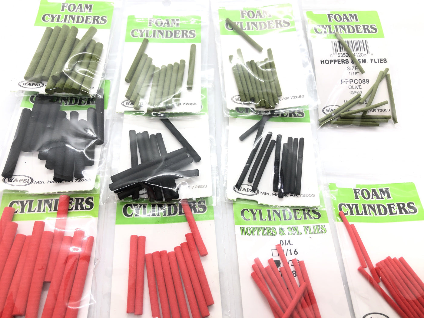 Wapsi Small Foam Cylinders