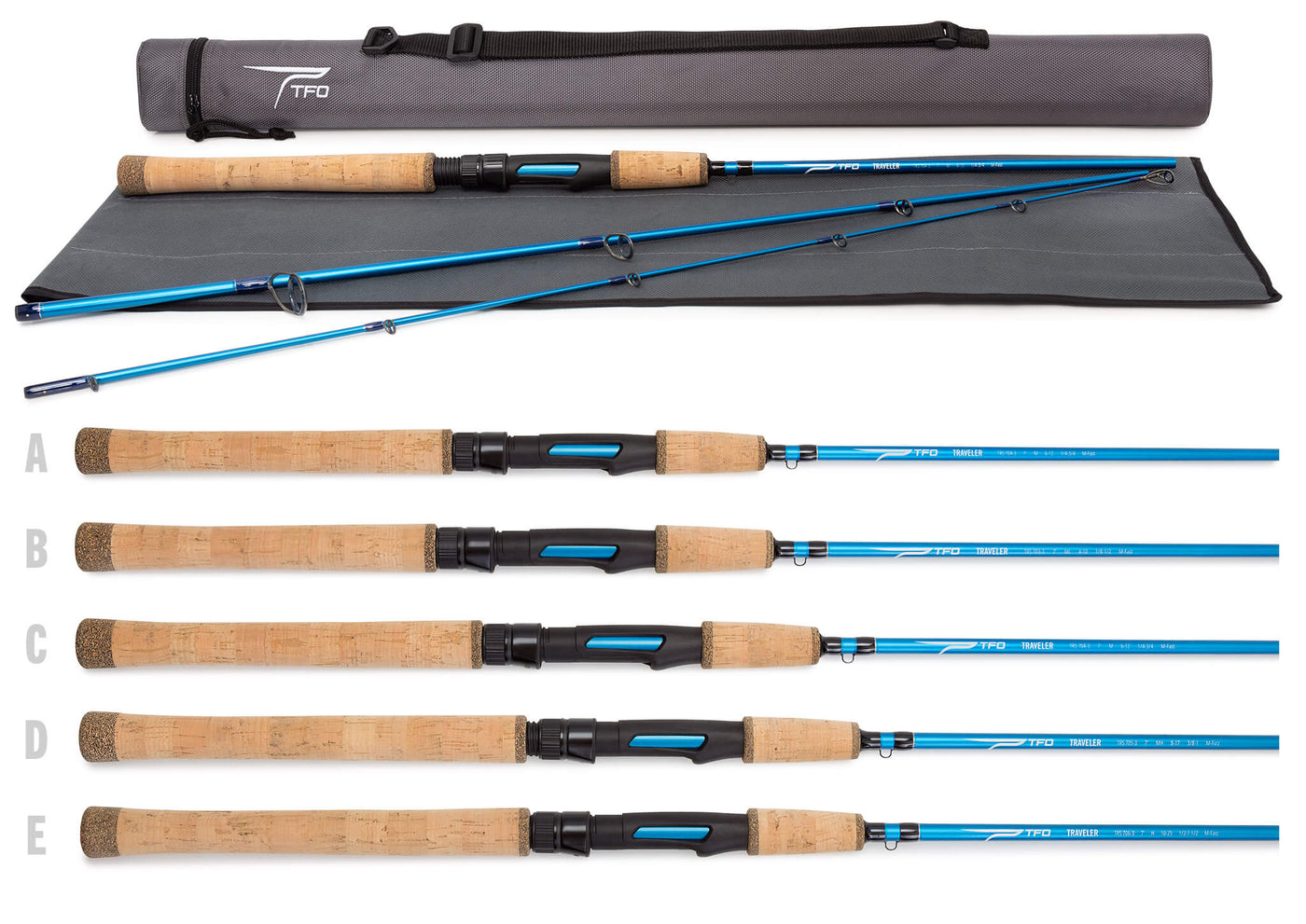Temple Fork Outfitters Traveler Spinning Rod (1st edition)
