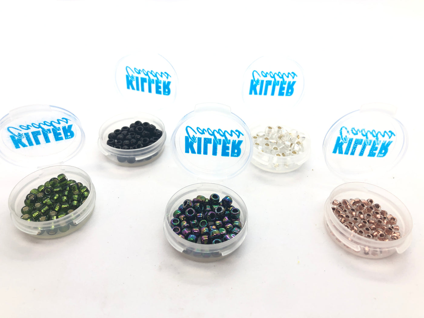Killer Caddis Glass Beads Large