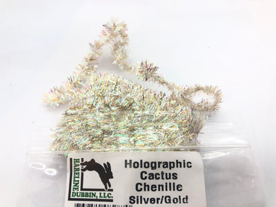 Hareline Dubbin Holographic Cactus Chenille