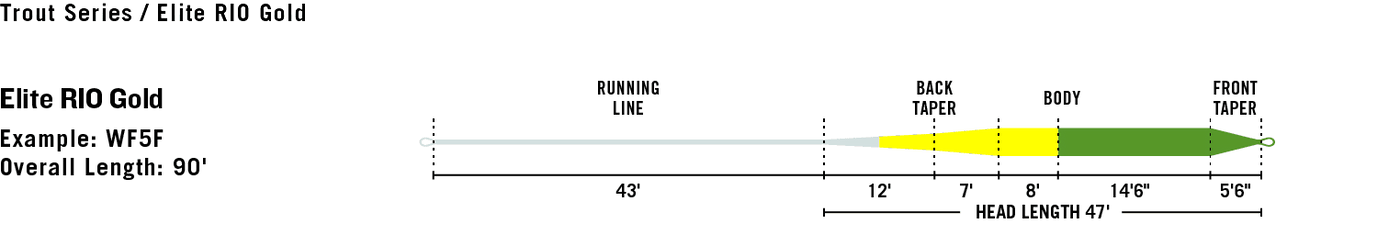 Rio Gold Elite Fly Line